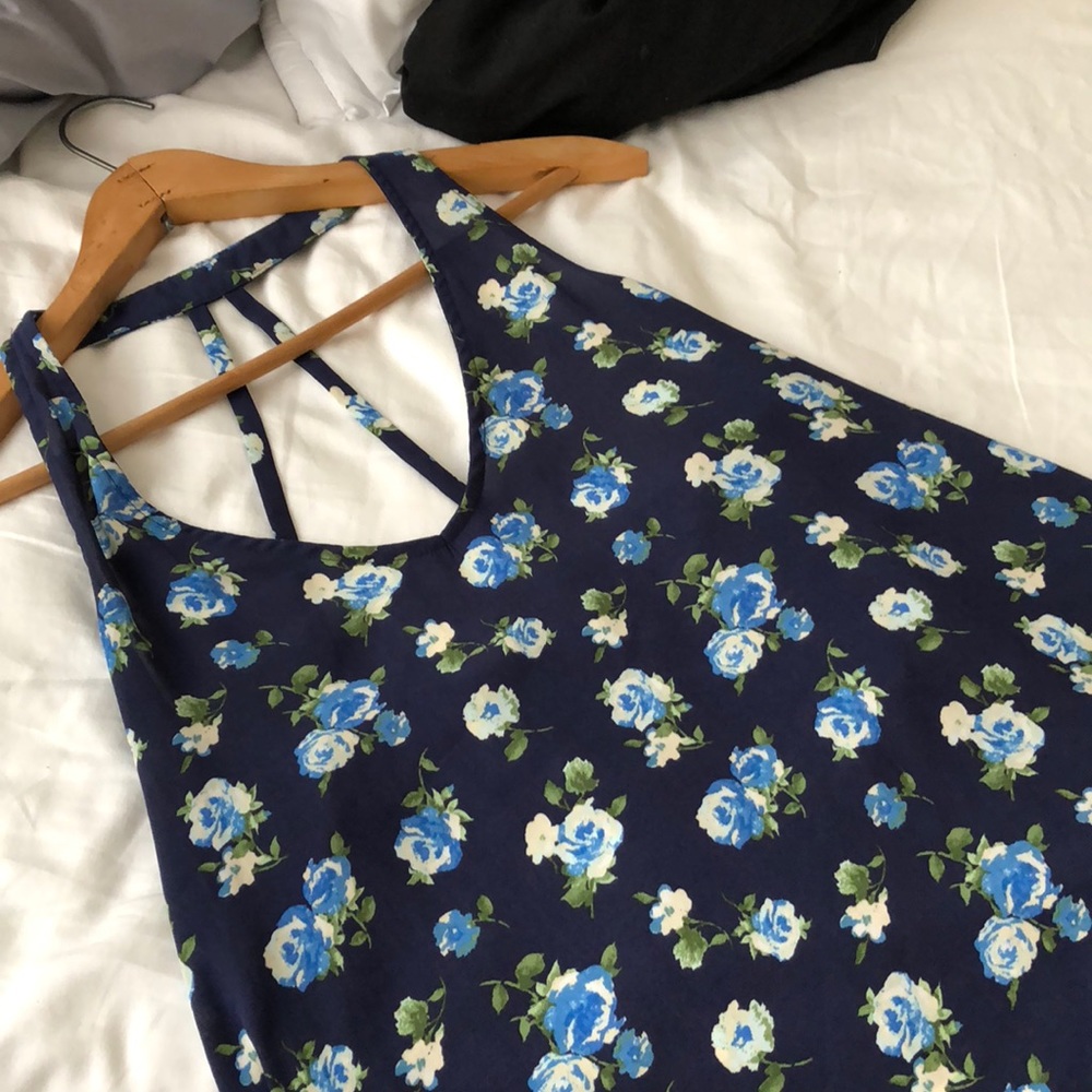 Forever 21 Floral Halter Top